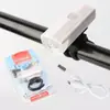 2255 kit de luces para faro de bicicleta recargable por USB, impermeable para exteriores, luz para ciclismo, accesorios de equipo para ciclismo de montaña
