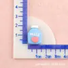 Funda de Teléfono de Bebida Té de Leche Jugo de Cereza Accesorios de Resina DIY Pegamento de Aceite de Fresa Marco de Fotos Botella Taza Espejo Materiales