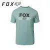 Nueva Camiseta FOX de Descenso Transpirable para Exteriores de Secado Rápido para Ciclismo de Manga Corta para Hombre Ropa Deportiva de Verano para Bicicleta de Montaña
