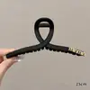 Pinza de garra extra grande de 15 cm para cabello grueso, pinza de tiburón simple para mujer, accesorio para el cabello para la parte posterior de la cabeza