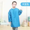 Avental de Arte para Alunos do Ensino Fundamental Roupa de Cobertura para Noite de Arte Jantar Feira de Arte Pintura Roupa Retro Comercial Babador Infantil Estúdio de Cerâmica