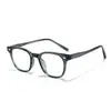 Gafas Cuadradas Clásicas Versátiles Personalizadas con Filtro de Luz Azul para Miopía para Hombres y Mujeres 88657 Modernas Sencillas de Moda con Montura Plana