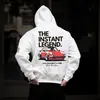 Moletom Oversized Novo Gótico Transfronteiriço Manga Longa Harajuku Unissex Estético Hip-Hop Retrô Friends Inverno