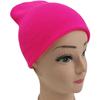 Gorro de punto acrílico de color puro personalizado transfronterizo con protección para los oídos a prueba de viento para hombres y mujeres, gorro beanie popular de estilo europeo y americano