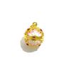 Pingente Sachê Cloisonne Cor Pingente Cobre Vazado Abrível Pingente Bola Sachê Pingente Pílulas Sino Palaciano Acessórios de Joalheria Antiga