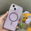 Funda magnética con ranura de purpurina tres en uno Xuanying para teléfono móvil, adecuada para Iphone16Promax/17/15/13