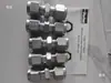 Conector Terminal Passante com Virola de Aço Inoxidável Parker, Conexão T de Cotovelo em Ângulo Reto com Virola 8Msc8N-316
