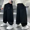 Ropa para Niños Pantalones Deportivos Holgados para Niño Primavera y Otoño Estilo Nuevo Niños Grandes 2026 Primavera Pantalones de Chándal Rectos de Pierna Tendencia Cross-Border Dropshipping