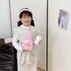 2025 Nova Bolsa Infantil Desenho Animado Estilo Ocidental Mini Bolsa Transversal para Bebê Kappi Bala Bolsa Infantil Estampada
