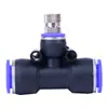 Sistema de Rociado Temporizado a Prueba de Polvo para Obras de Construcción Eliminación de Polvo y Humidificación Boquilla Universal Atomización de Enfriamiento Tubería de Aire 812 Conector Rápido Pu