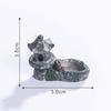 Torre de piscina de simulação criativa jardinagem paisagística faça você mesmo acessórios decorativos musgo micro paisagem miniatura mini pequenos ornamentos