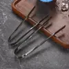 Pinza para Hielo con Huella Dactilar de Acero Inoxidable Pinza Gruesa para Cápsulas de Hielo Pinza para Cubitos de Hielo Pinzas para Hielo Pinza Mini para Cubos de Azúcar Pinza para Pan Alimentos