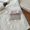 Peine para el Cabello con Lazo Dulce para Peinar Coletas Altas y Arreglar el Cabello Suelto, Peine de Princesa, Pinza para Flequillo de Mujer, Pasador, Accesorio para el Cabello