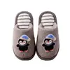 Chinelos de algodão infantis, pantufas de casa para ambientes internos, sapatos de chão de inverno para meninos, novo estilo 2026, design fofo de desenho animado, pantufas de bebê para meninas