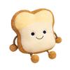 Simulação Expressão Criativa Sorriso Choro Torrada Pão Almofada Brinquedo de Pelúcia Boneca Infantil Boneca Bolsa Transversal