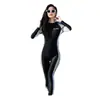Nuevo traje de baño sexy de una pieza para mujer, que cubre la barriga, adelgazante, para busto pequeño, fruncido, conservador, de manga larga, para aguas termales