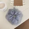 Scrunchie de Malla Perlada Súper de Hada, Suave y Elegante, Goma para el Cabello Versátil, Estilo Perezoso, Sensación de Alta Gama, Nuevo Accesorio para el Cabello