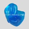 Sofá inflable azul de PVC personalizado de fábrica sofá inflable individual para adultos sofá perezoso