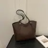 2026 Verano Nuevo Retro Gran Capacidad Moderno Gama Alta Simple Elegante Versátil Bolso de Hombro Bolso Tote