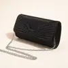Amazon Moda Bolso de Mano Elegante con Lazo que Cambia de Color Bolso de Cena Flash Flip Bolso Pequeño para Vestido de Fiesta de Celebridad