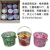 Cubo Portátil a Prueba de Viento de Hojalata para Porta Mosquiteros (Forma Redonda en Stock) Soporta Personalización de Logo y Envío el Mismo Día