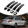 Adequado para 13-16 Volkswagen Jetta VW Jetta punho fibra de carbono padrão tampa da porta acessórios