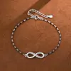 Pulsera Infinita Estilo Bohemio Nuevo Transfronterizo Europeo y Americano Amazon Moda Simple Joyería de Mano Joyería para Mujeres Venta al por Mayor