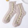 Meias Femininas de Verão Finas Estilo Coreano Meias de Meia Panturrilha da Moda Versátil Jk, Lolita Fofo Estilo Japonês Respirável