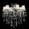 Candelabro Europeo Sala de Estar Lámpara de Cristal Moderna Minimalista Restaurante Lámpara de Velas Hotel de Lujo Villa Dormitorio Candelabro