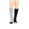 Calcetines calefactables eléctricos invierno cómodos cálidos de algodón fábrica mayoreo negro gris dos calcetines calefactables eléctricos suministro