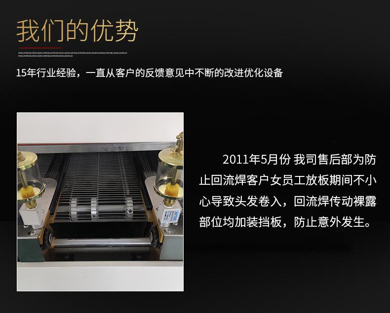 回流焊导轨盖