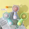 Nuevo Modelo Forma de Caracol Ventilador de Mano Mini Recargable por USB Mini Ventilador para Estudiantes y Niños Regalo Promocional Al por Mayor