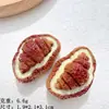 Brinquedo de Comida Simulada Água Alcalina Pão Acessórios de Resina Cola de Creme Capa de Celular DIY Presilha de Cabelo Faixa de Cabelo Ímã de Geladeira Fivela de Sapato
