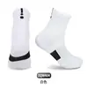 Meias de Basquete Masculinas com Fundo Atoalhado Espessas Práticas Antiderrapantes Esportivas Profissionais Adulto Estudante Meia Atoalhada de Cano Médio Fabricante Atacado