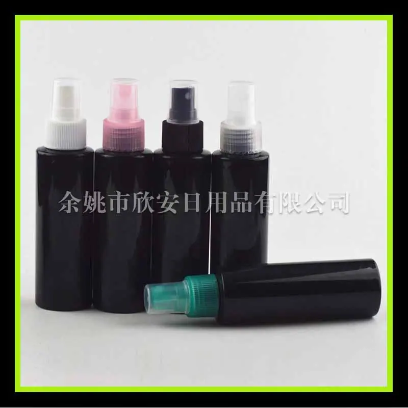 100ml平肩pet 黑 色+ 香水喷头 副本