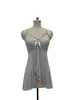 Camisón Sexy de Encaje Transparente para Mujer, Tirantes Finos Espalda Descubierta Sexy Pijama, Nuevo Estilo Transfronterizo 8195