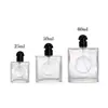 Atacado spot criativo frasco de perfume portátil frasco vazio grande capacidade frasco cosmético vidro transparente frasco spray