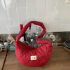 Bolsa Ligera de Gran Capacidad para Empanadas para Mujer 2025 Nueva Bolso Casual Acolchado de Algodón y Plumas Bolso de Lona para Hombro y Cruzado