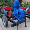 Bomba de flujo mixto HW bomba de flujo mixto para riego de tierras agrícolas grupo de bombeo voluta bomba de riego motor diésel bomba agrícola bomba de riego agrícola
