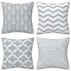 Fronha Decorativa Simples Moderna de Linho Capa de Almofada para Casa Sala de Estar Sofá Escritório Amazon AliExpress