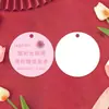 Tarjeta del Día de las Madres 2026 Tarjeta de Felicitación Personalizada para Mamá, Agradecimiento a los Empleados, Flores Secas, Mensaje Escrito a Mano, Etiqueta Creativa
