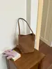 Bolso de hombro cruzado de patrón tejido de nicho para debajo del brazo, bolso de hombro casual vintage para el día a día, bolso tipo cubo versátil moderno y elegante