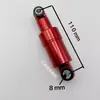 Horquilla Trasera Amortiguador Trasero Scooter Eléctrico Xilop Amortiguador de Resorte Trasero Multicolor Distancia entre Agujeros 110 mm mm Universal
