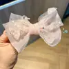 Internet-famoso Princesa Pequena Fita Bow Hairpin Crianças Menina Hanfu Purple Hairpin Acessórios de cabelo das meninas