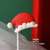 Decoração de Bolo de Natal para Celebridade da Internet 2025 Sino Papai Noel Boneco de Neve Decoração de Sobremesa de Confeitaria Plug-in
