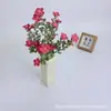 Venta Directa Transfronteriza de 20 Flores Artificiales de Margarita Eucalipto Helado Manojos Pequeños de Flores para Decoración del Hogar Flores de Boda