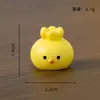 Micro Paisaje Lindo Dibujo Animado Creativo Pollo Muebles para el Hogar Adornos de Escritorio Decoración de Coche Artesanías de Resina Pequeños Adornos