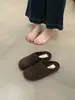 Primeiro Encontro Temporada Sola Grossa Com Pelúcia Birkenstock Calçados Slip-on Chinelos de Pelo Feminino Roupa para Uso Externo 2026 Nova Temporada Outono/Inverno Birkenstock Feminino