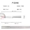 Faca Santoku de Aço Inoxidável com Cabo Oco Transfronteiriço Faca de Corte para Cozinha Faca Estilo Japonês Faca para Frutas Faca com Cabo Redondo Reto Conjunto Completo