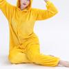 Fornecimento transfronteiriço de novos pijamas cartoon onesie para casais flanela roupa de casa coral fleece onesie